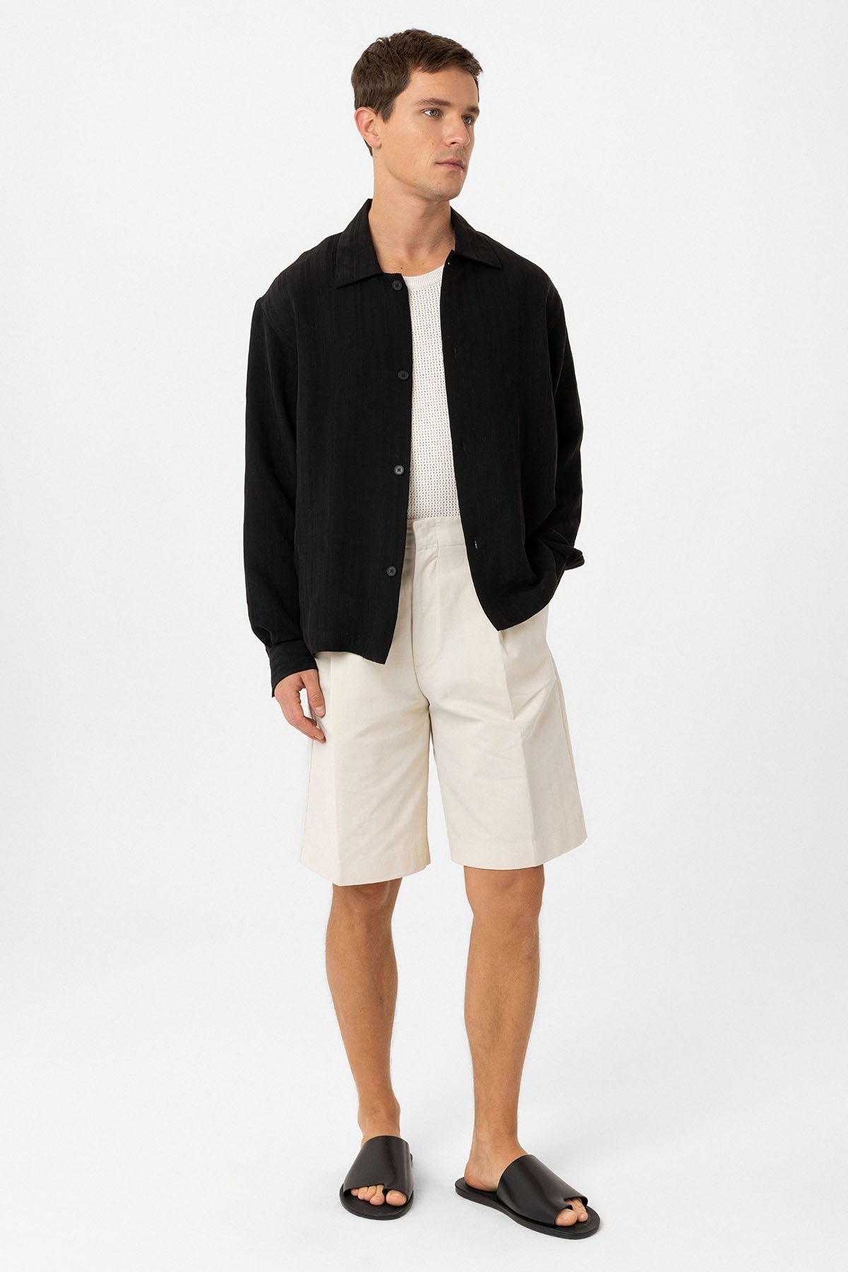 Antioch Oversized Textured Men's Shirt