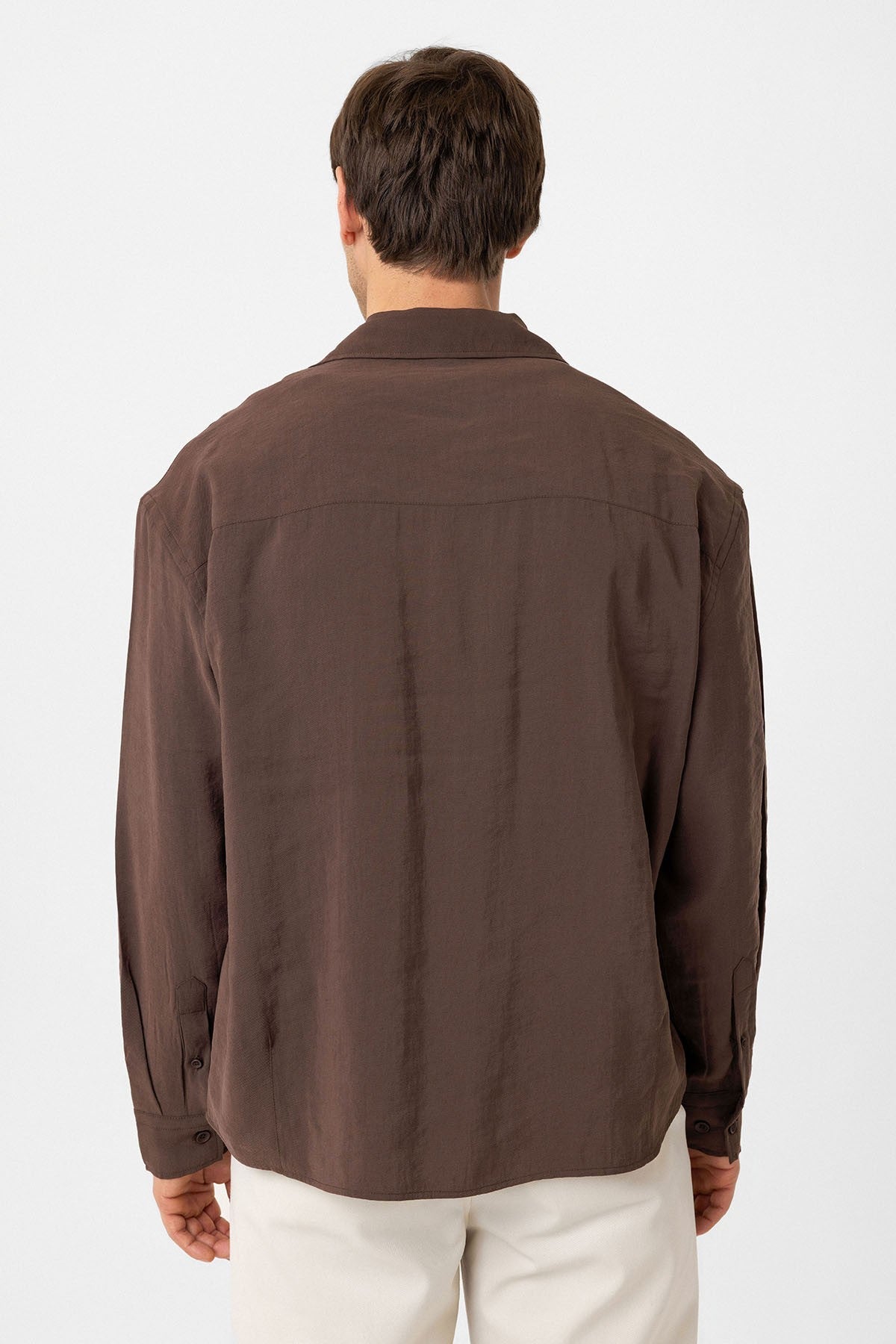 Relax Fit Modal Fabric Men's Shirt