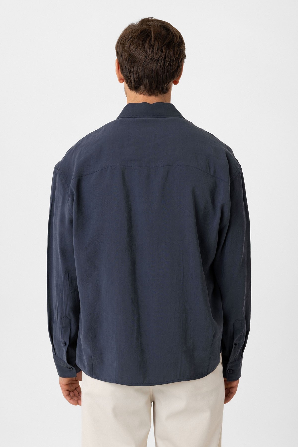 Relax Fit Modal Fabric Men's Shirt