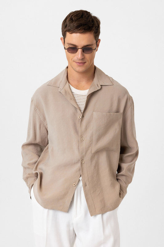 Antioch Relax Fit Modal Fabric Men's Shirt