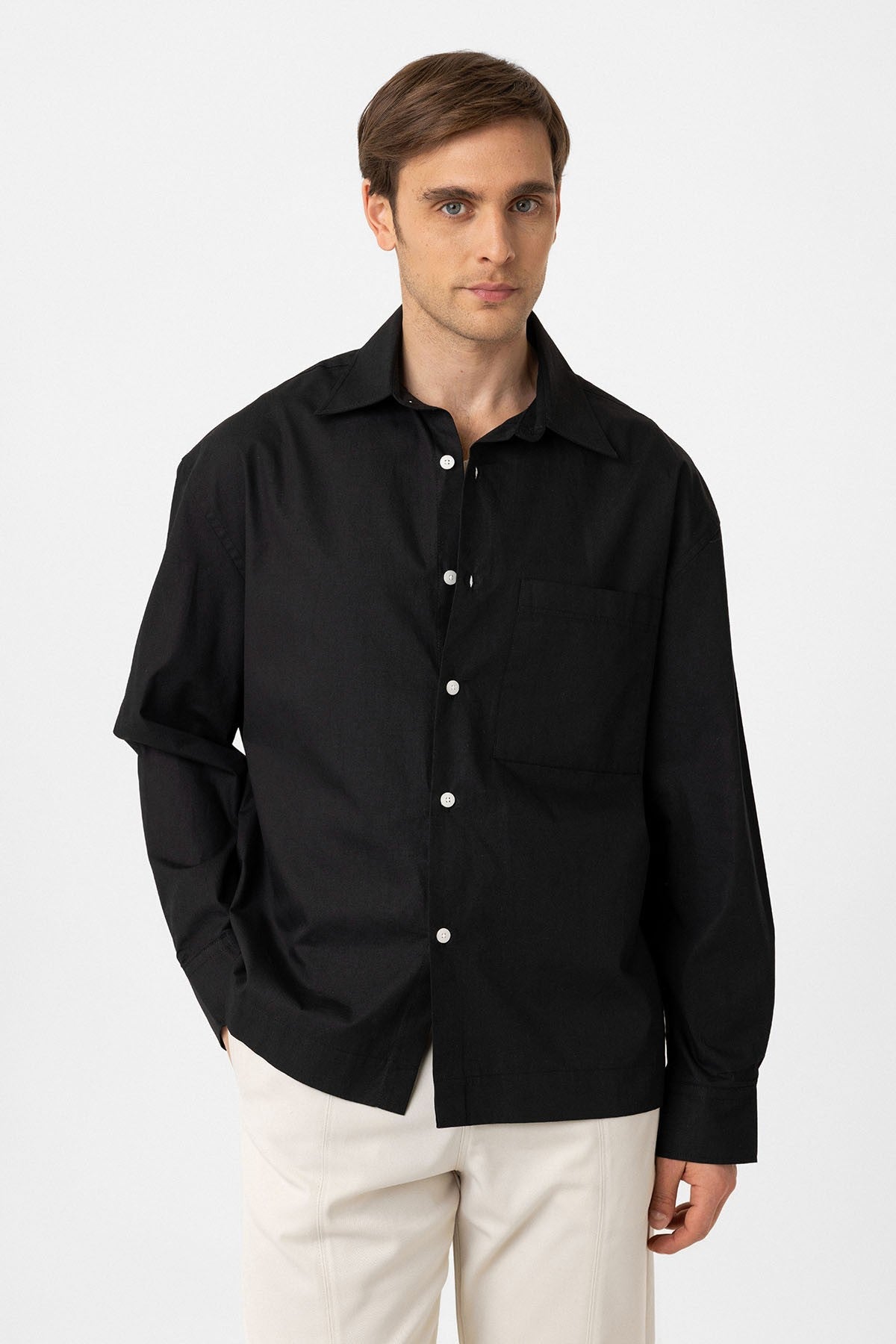 Antioch Cotton Relaxed-Fit Men's Shirt