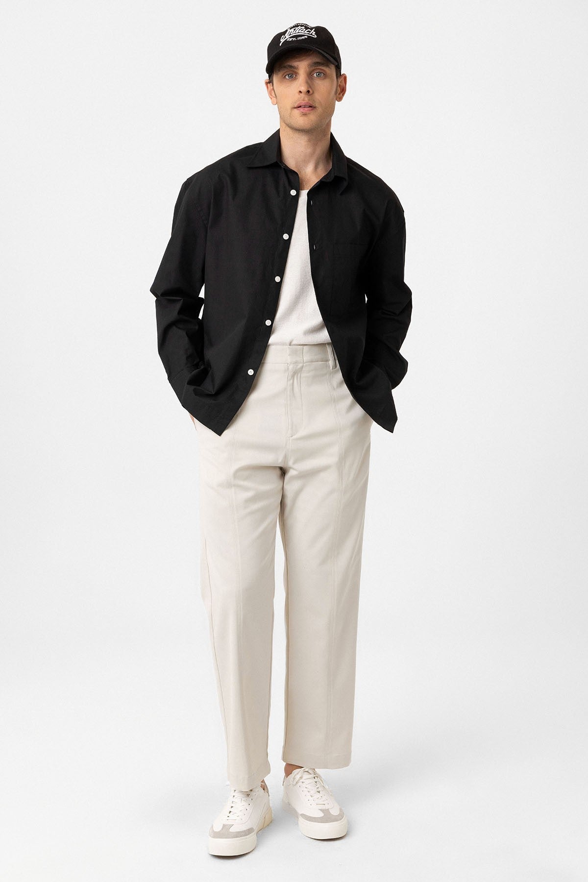 Antioch Cotton Relaxed-Fit Men's Shirt