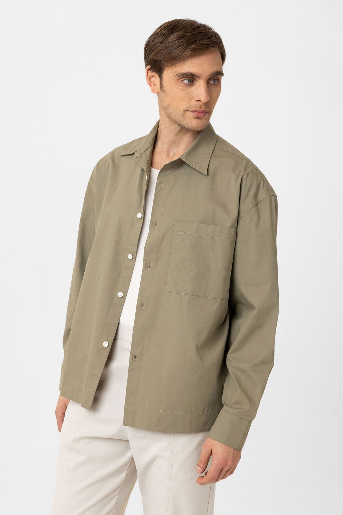 Antioch Cotton Relaxed-Fit Men's Shirt