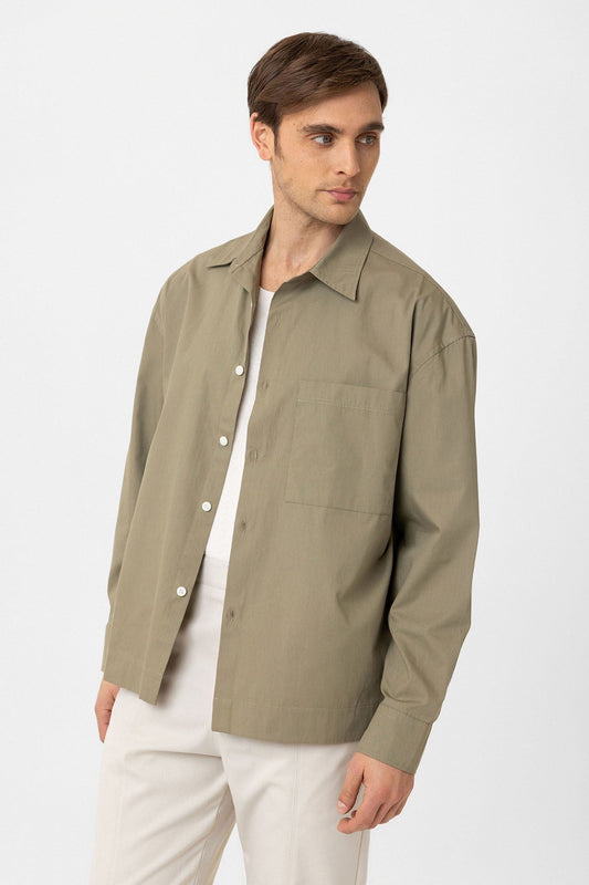 Antioch Cotton Relaxed-Fit Men's Shirt