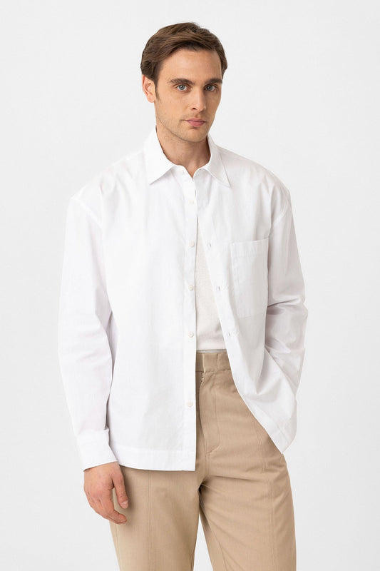 Antioch Cotton Relaxed-Fit Men's Shirt