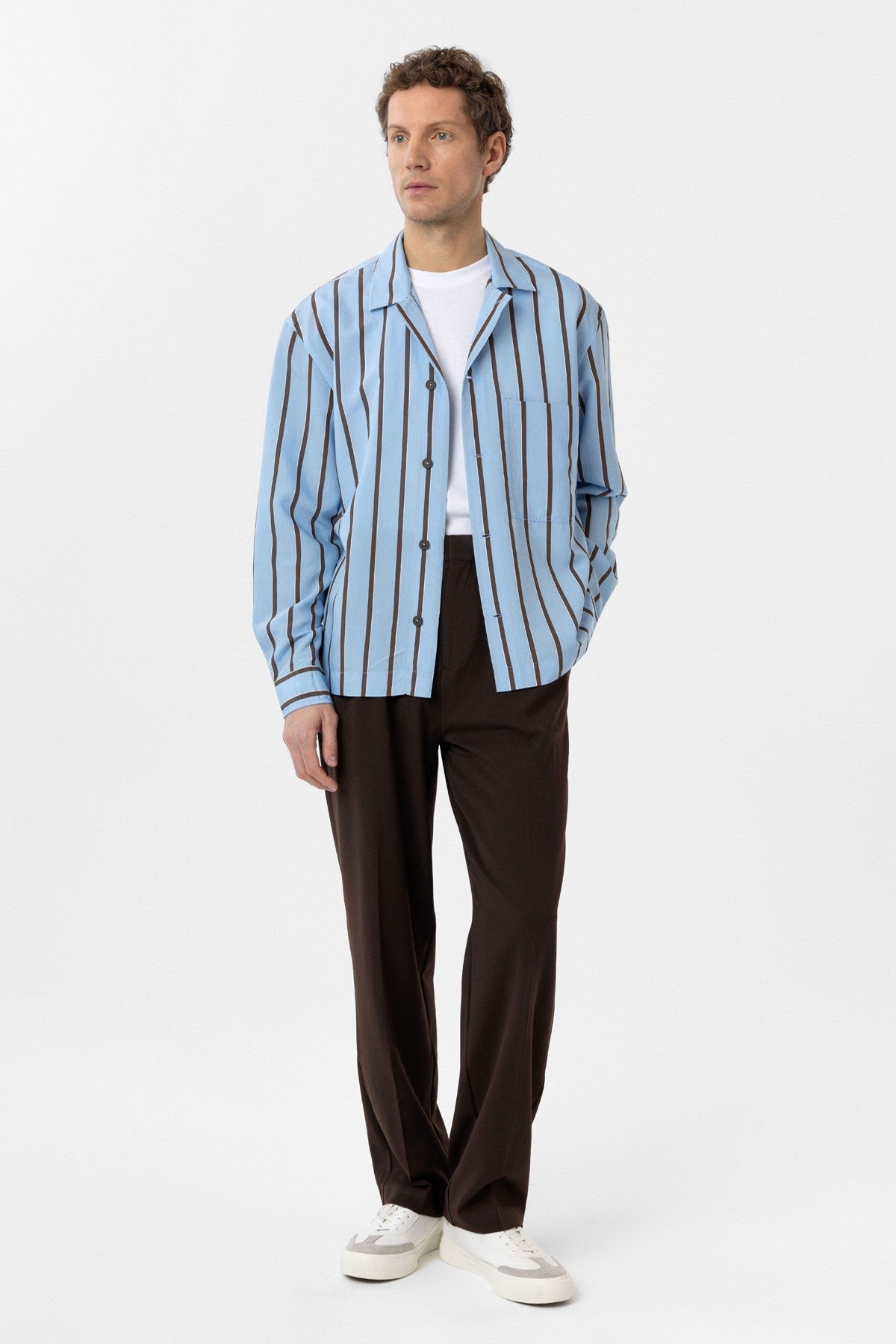 Antioch Relax Fit Striped Men's Shirt