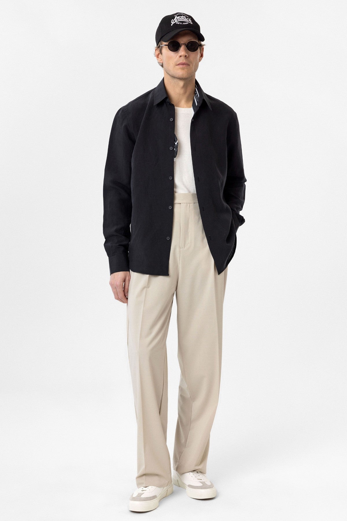 Relax Fit Modal Fabric Men's Shirt