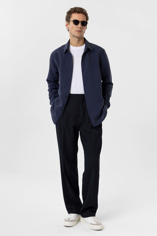 Relax Fit Modal Fabric Men's Shirt