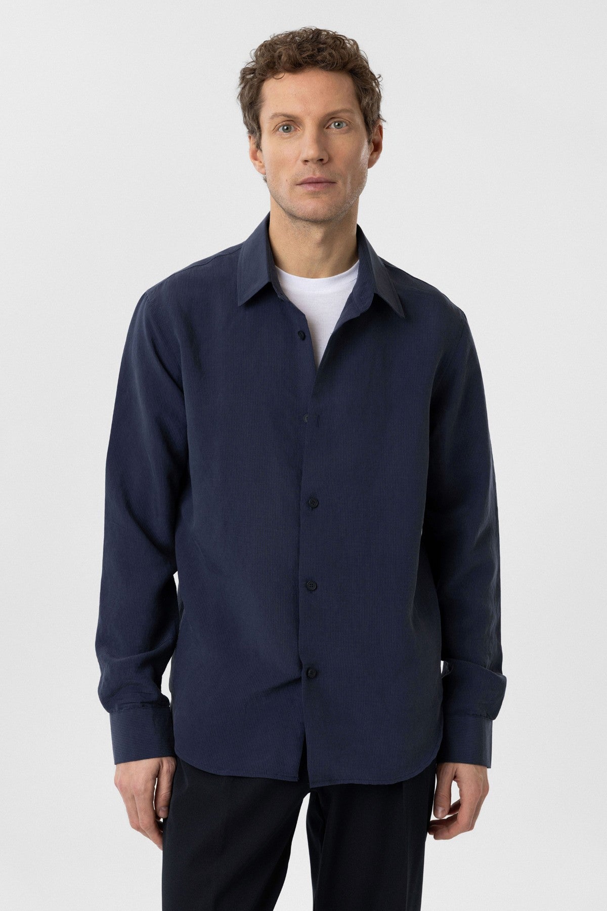 Relax Fit Modal Fabric Men's Shirt