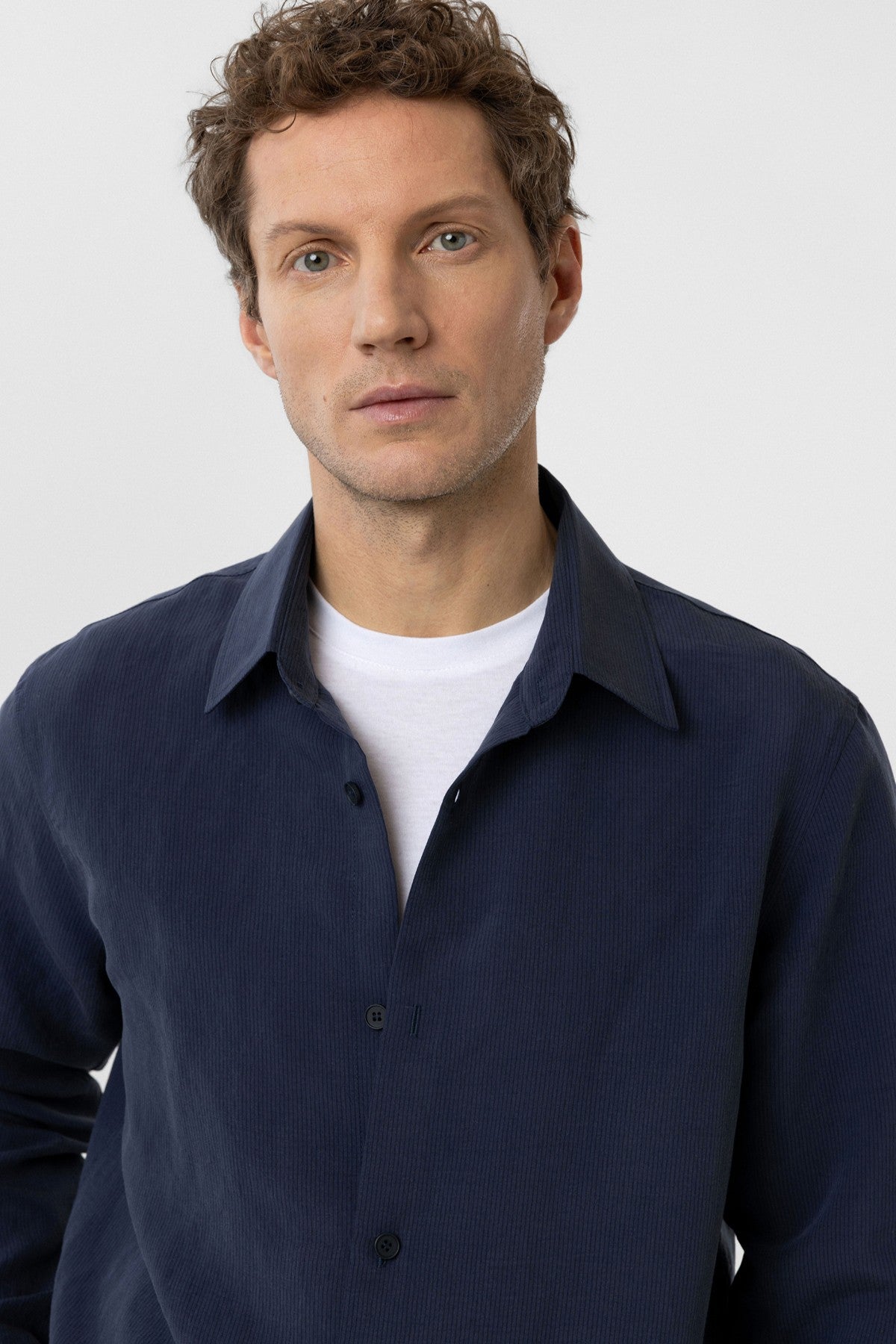 Relax Fit Modal Fabric Men's Shirt