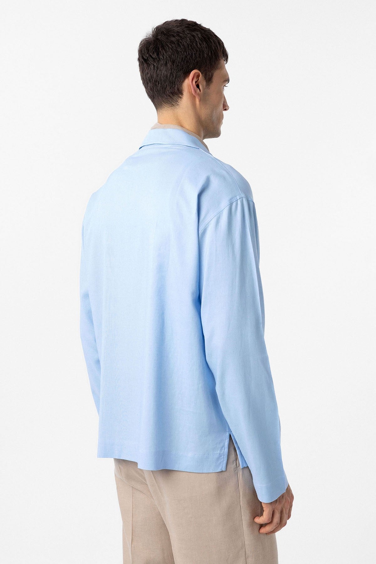 Antioch Linen-Blend Relaxed-Fit Men's Shirt