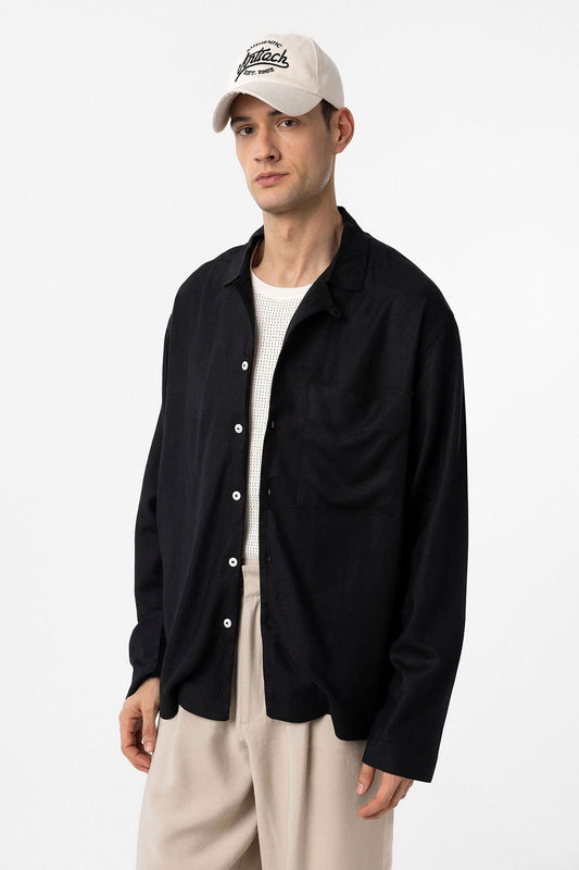Antioch Linen-Blend Relaxed-Fit Men's Shirt