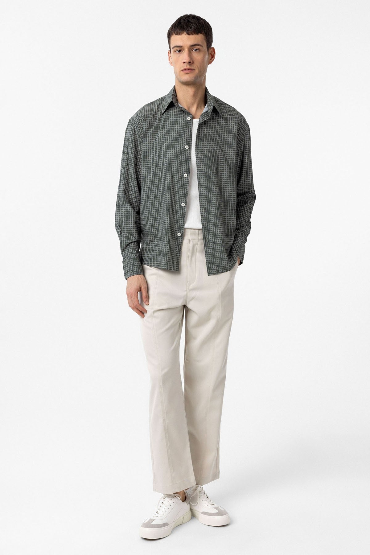 Antioch Checkered Men's Relaxed-Fit Shirt