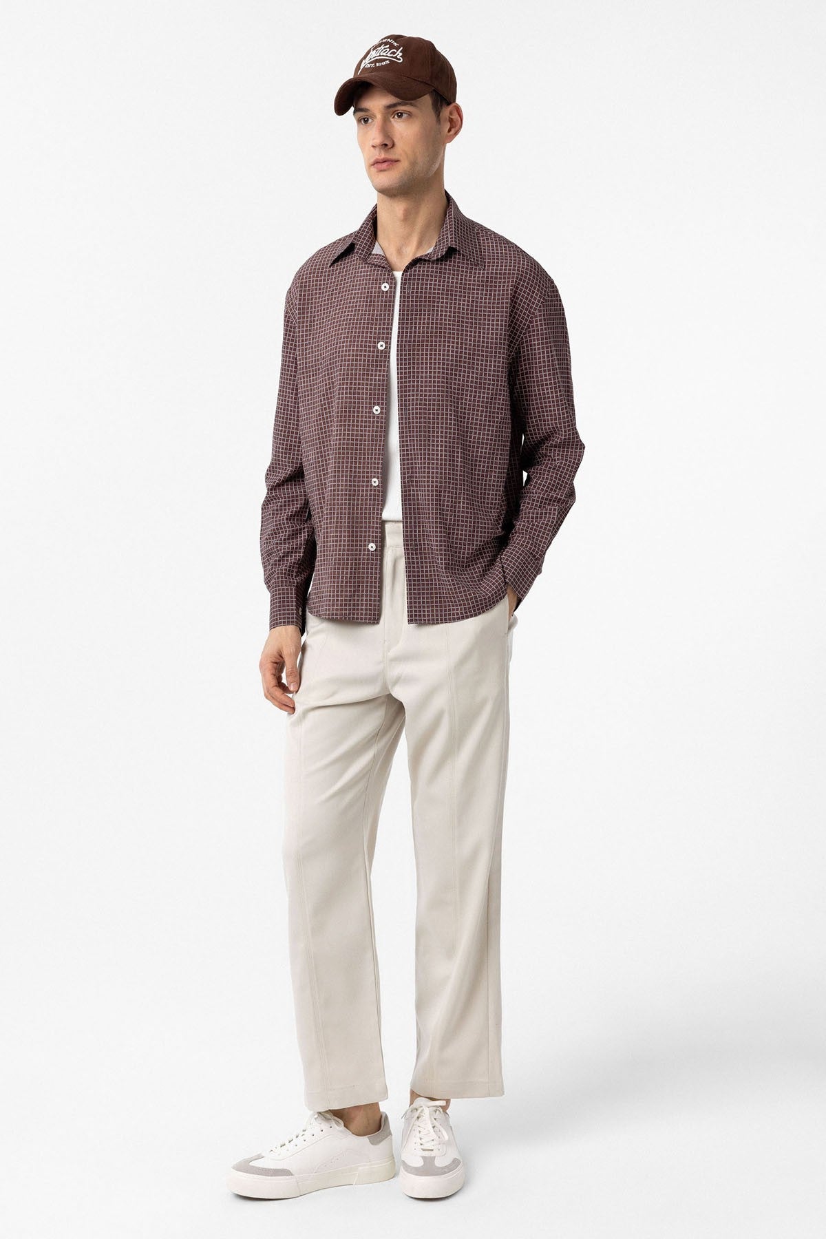 Antioch Checkered Men's Relaxed-Fit Shirt