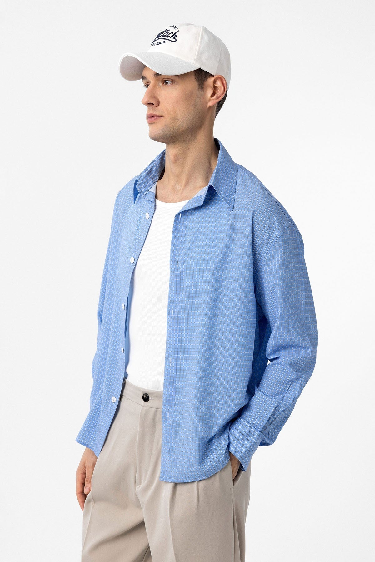 Antioch Checkered Men's Relaxed-Fit Shirt
