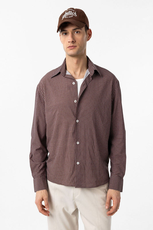 Antioch Checkered Men's Relaxed-Fit Shirt
