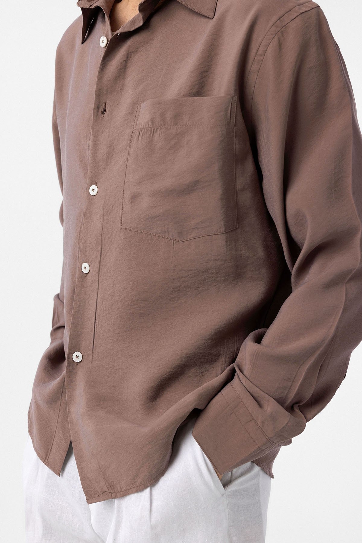 Antioch Modal Fabric Relaxed-Fit Men's Shirt