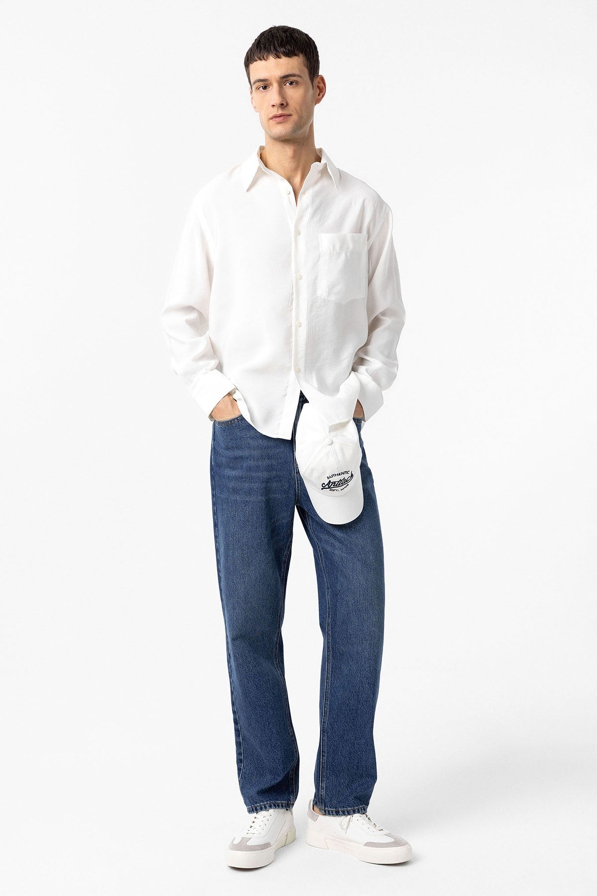 Antioch Modal Fabric Relaxed-Fit Men's Shirt