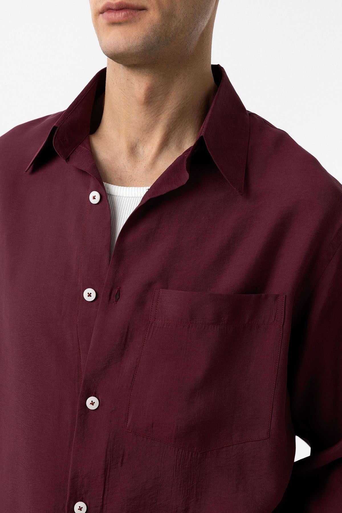 Antioch Modal Fabric Relaxed-Fit Men's Shirt