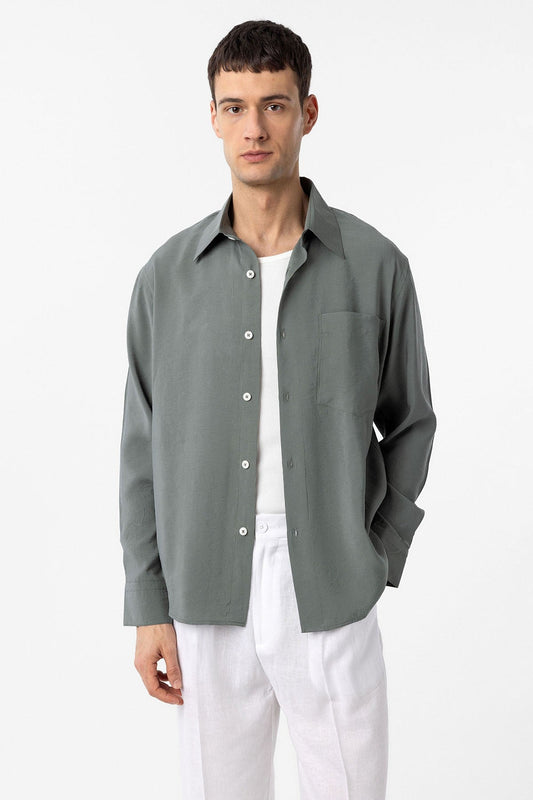 Antioch Modal Fabric Relaxed-Fit Men's Shirt
