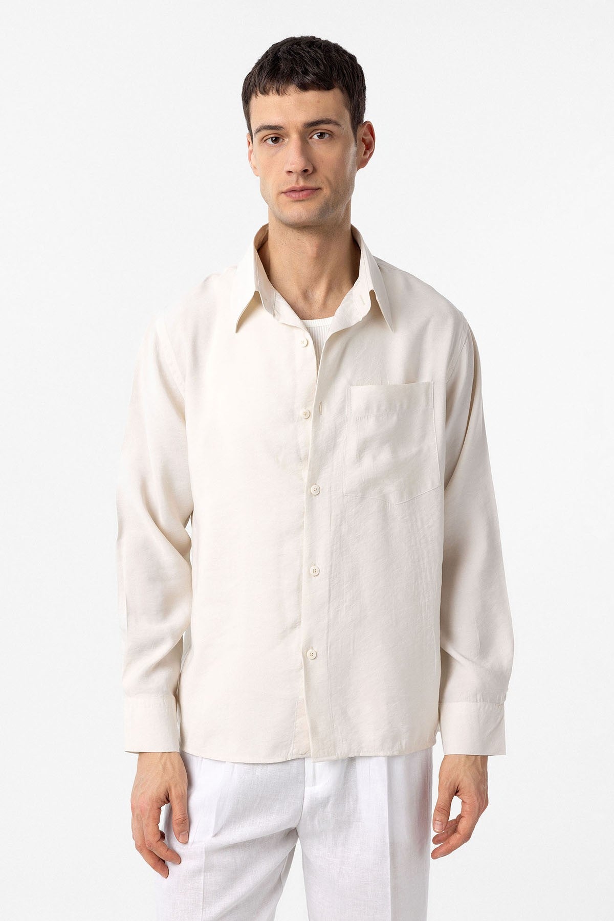 Antioch Modal Fabric Relaxed-Fit Men's Shirt