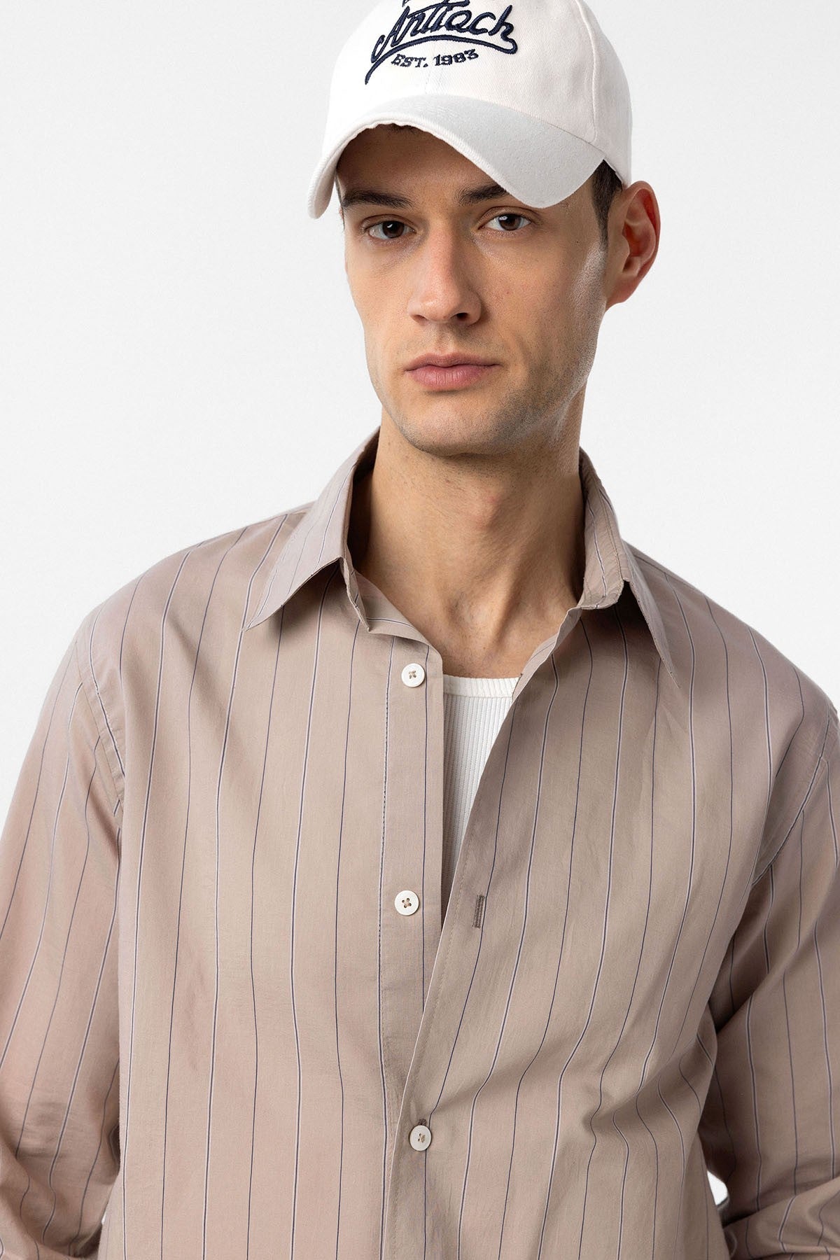 Antioch Relaxed Striped Men's Shirt