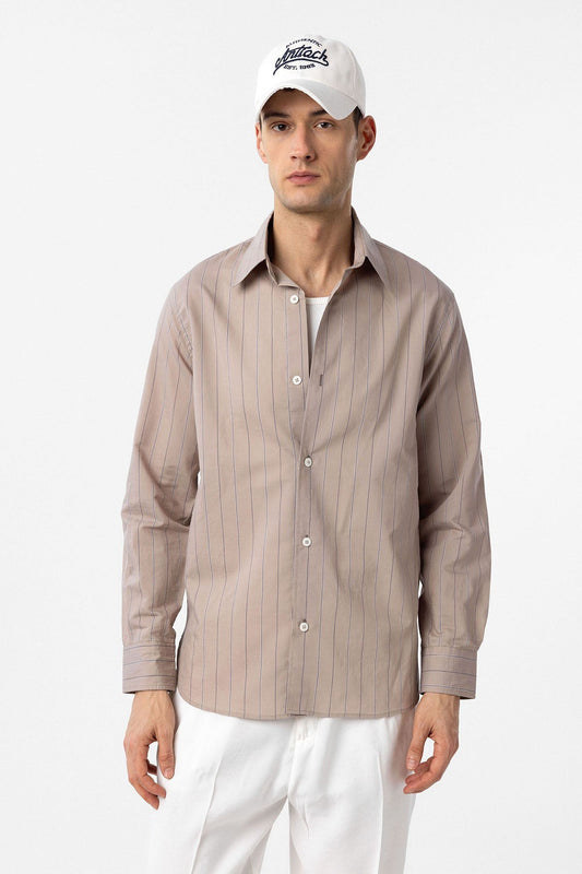 Antioch Relaxed Striped Men's Shirt