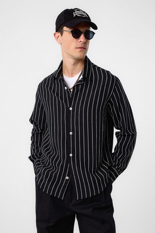 Antioch Relax Fit Striped Men's Shirt