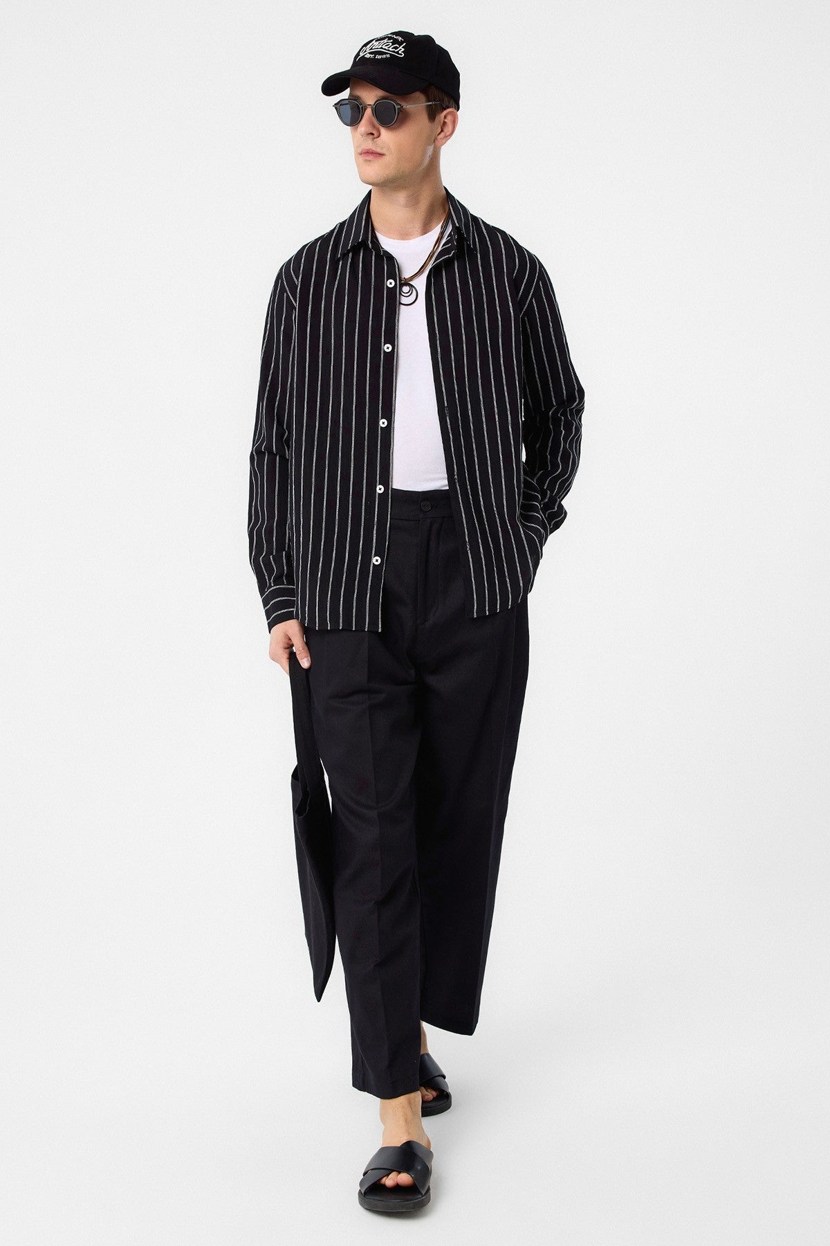 Antioch Relax Fit Striped Men's Shirt