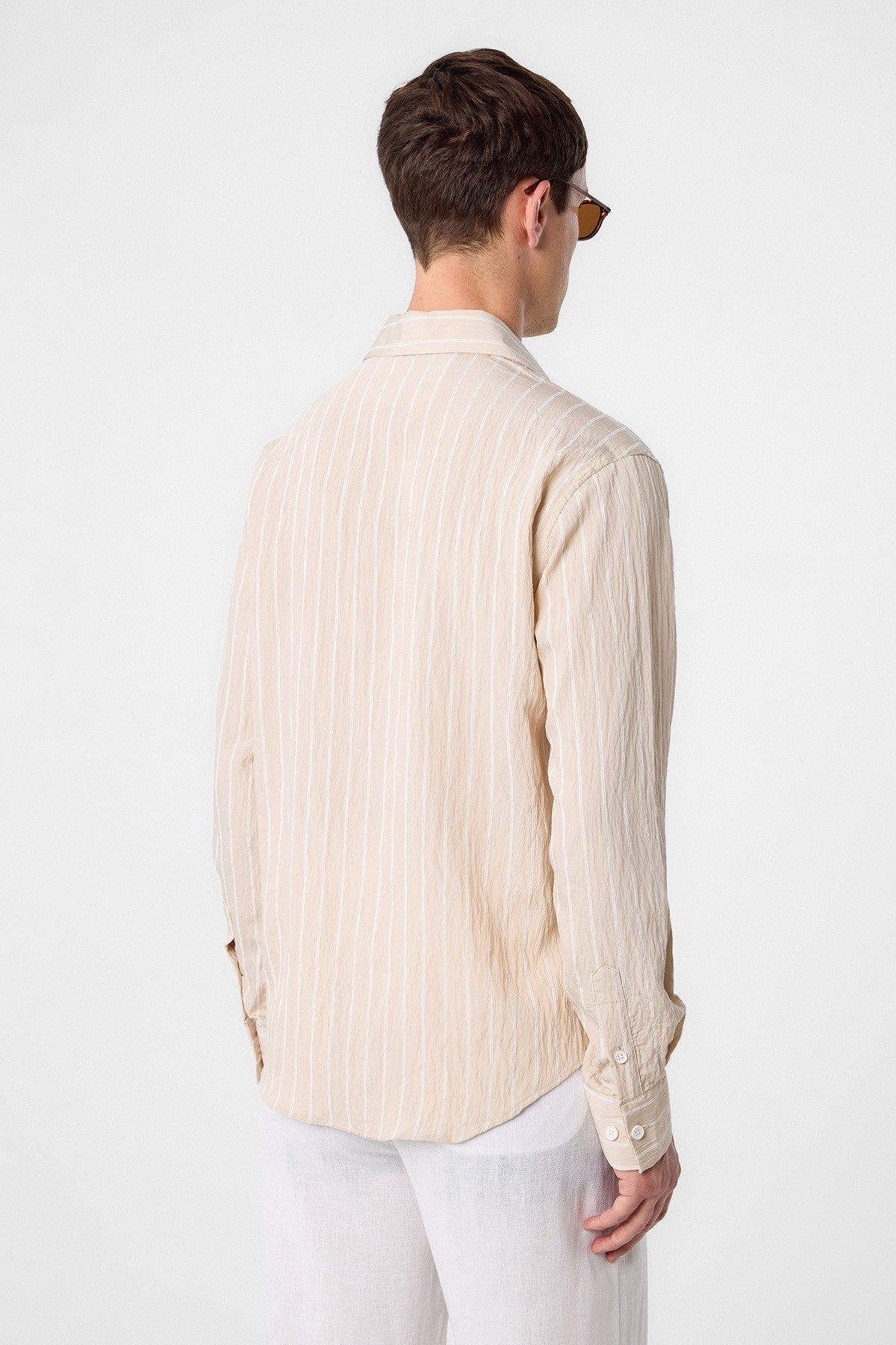 Relax Fit Striped Men's Shirt
