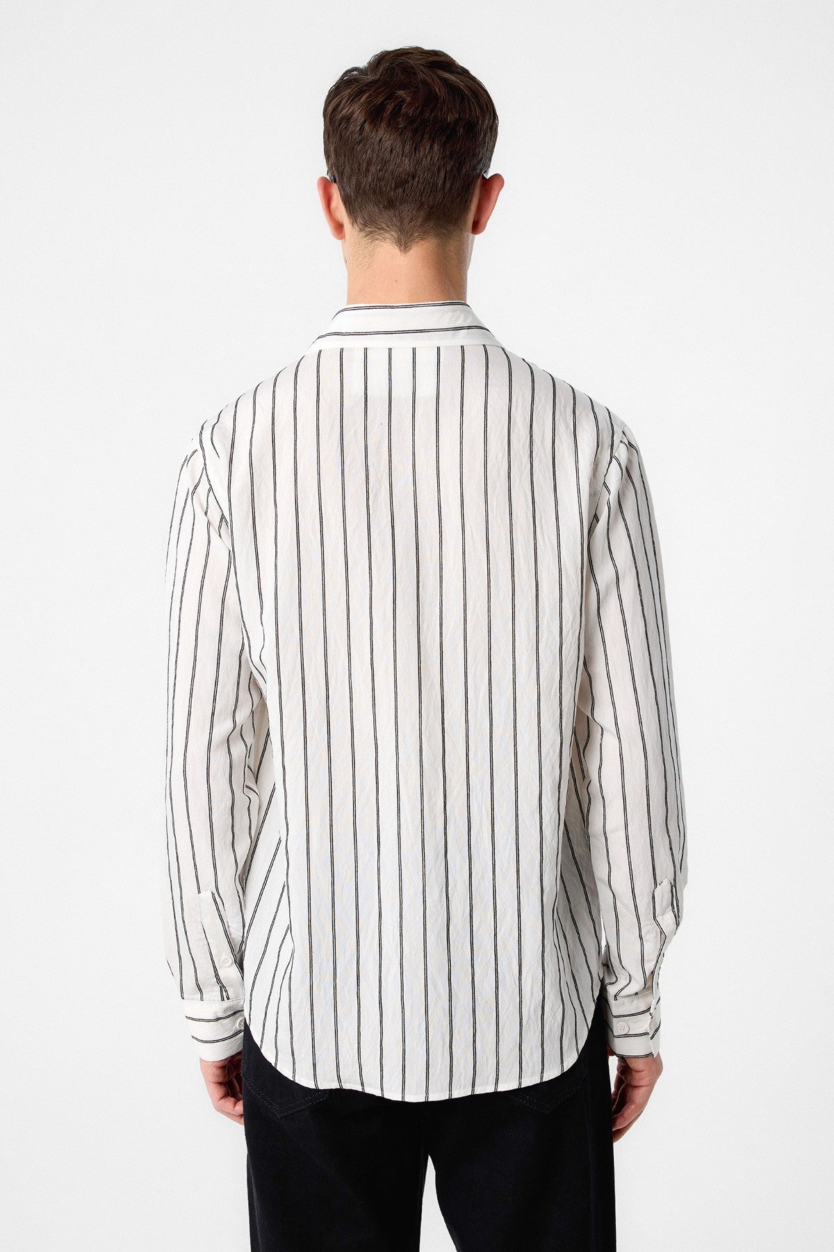 Relax Fit Striped Men's Shirt