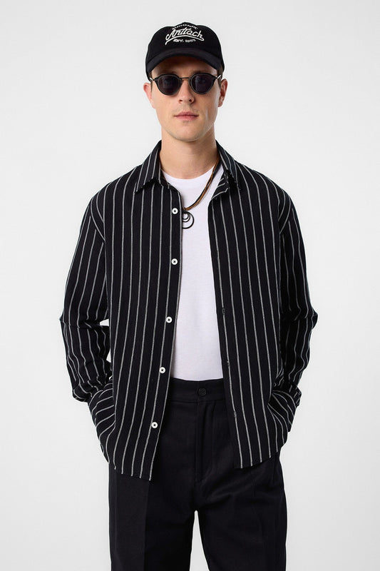 Antioch Relax Fit Striped Men's Shirt