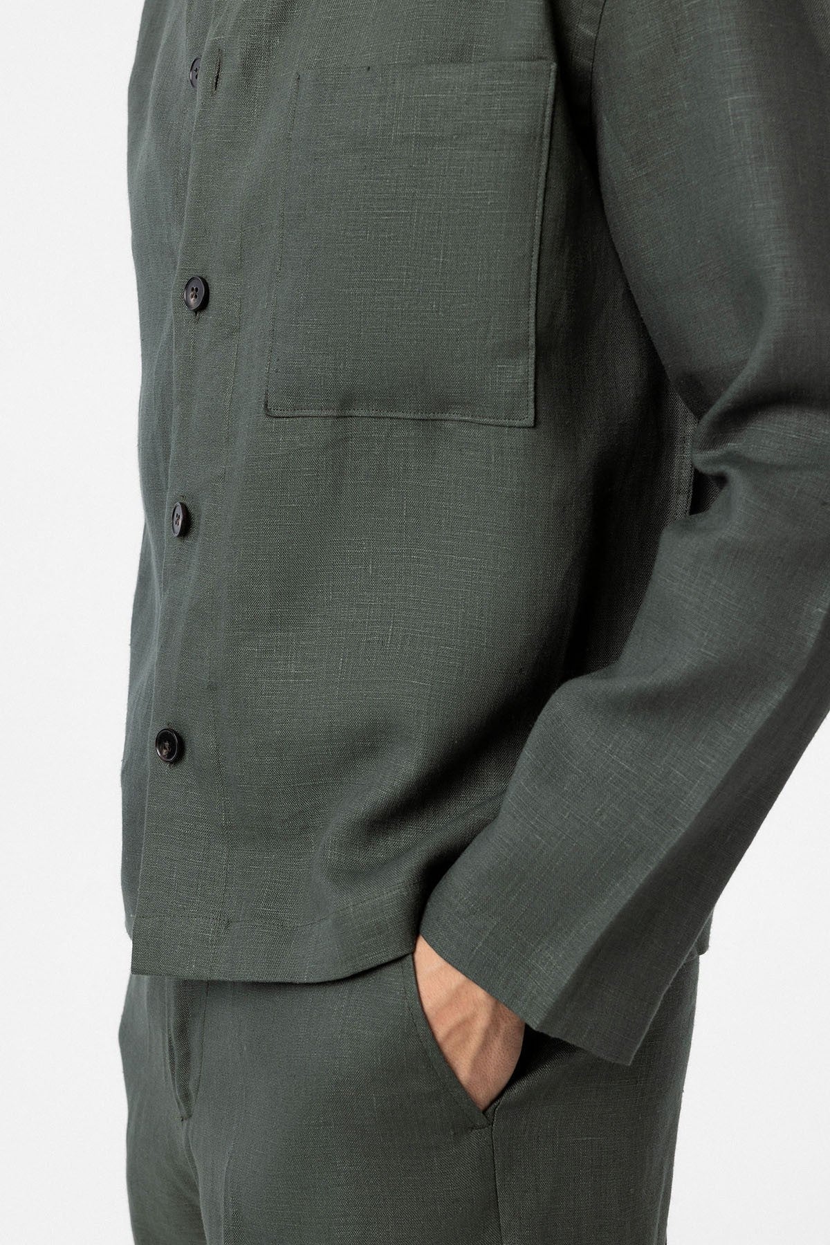 Antioch 100% Linen Relaxed-Fit Men's Lightweight Jacket