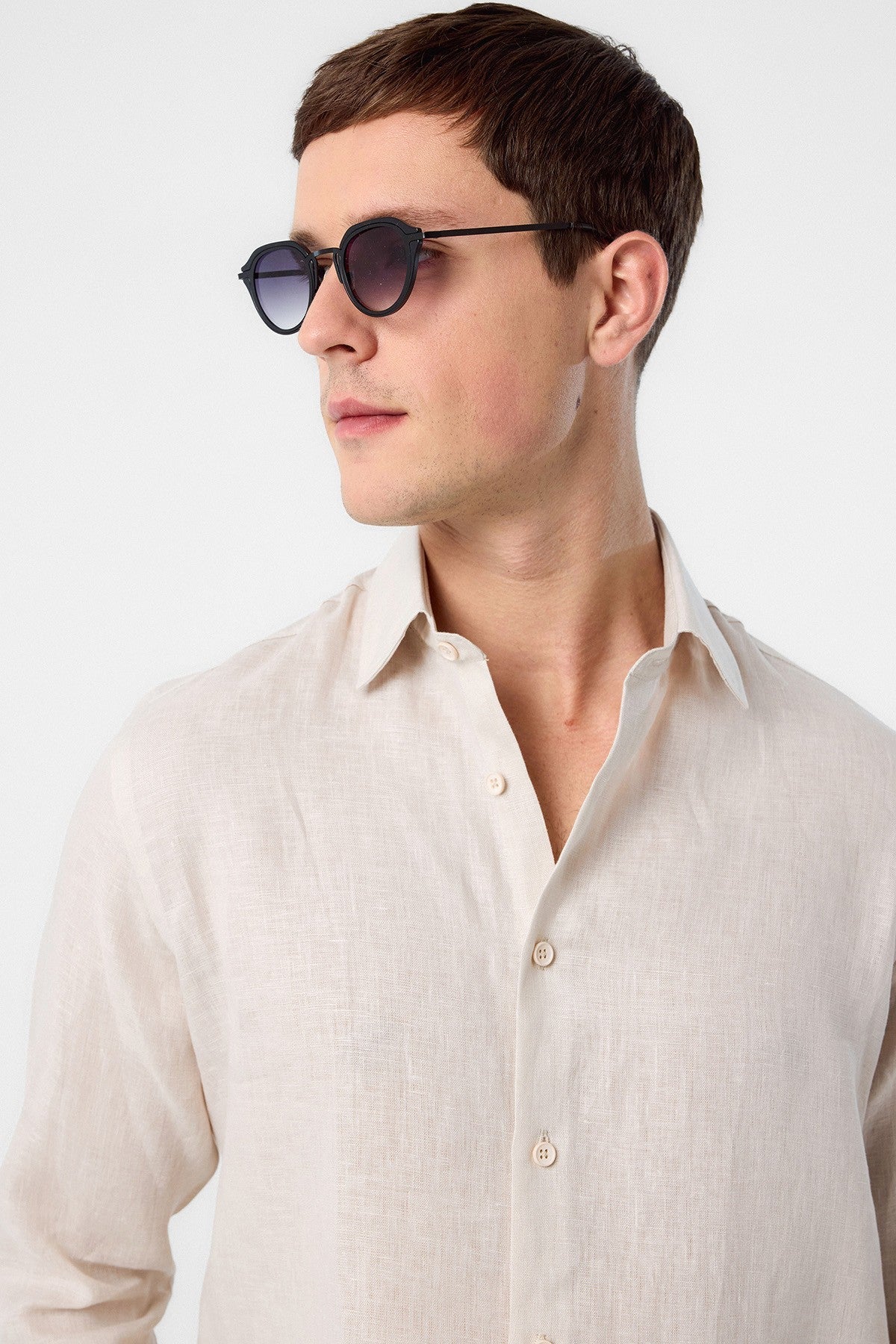 Antioch 100% Linen Comfort Fit Men's Shirt