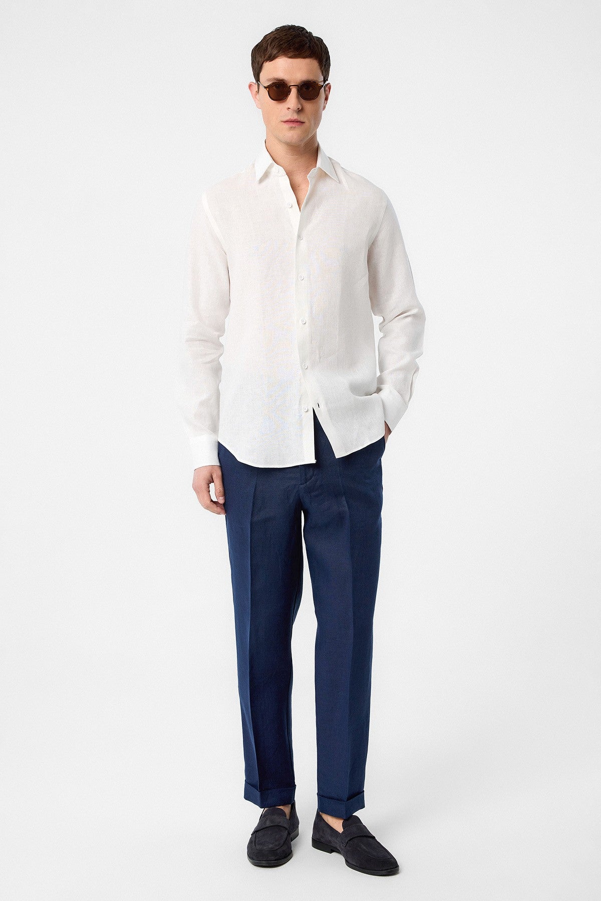 Antioch 100% Linen Comfort Fit Men's Shirt
