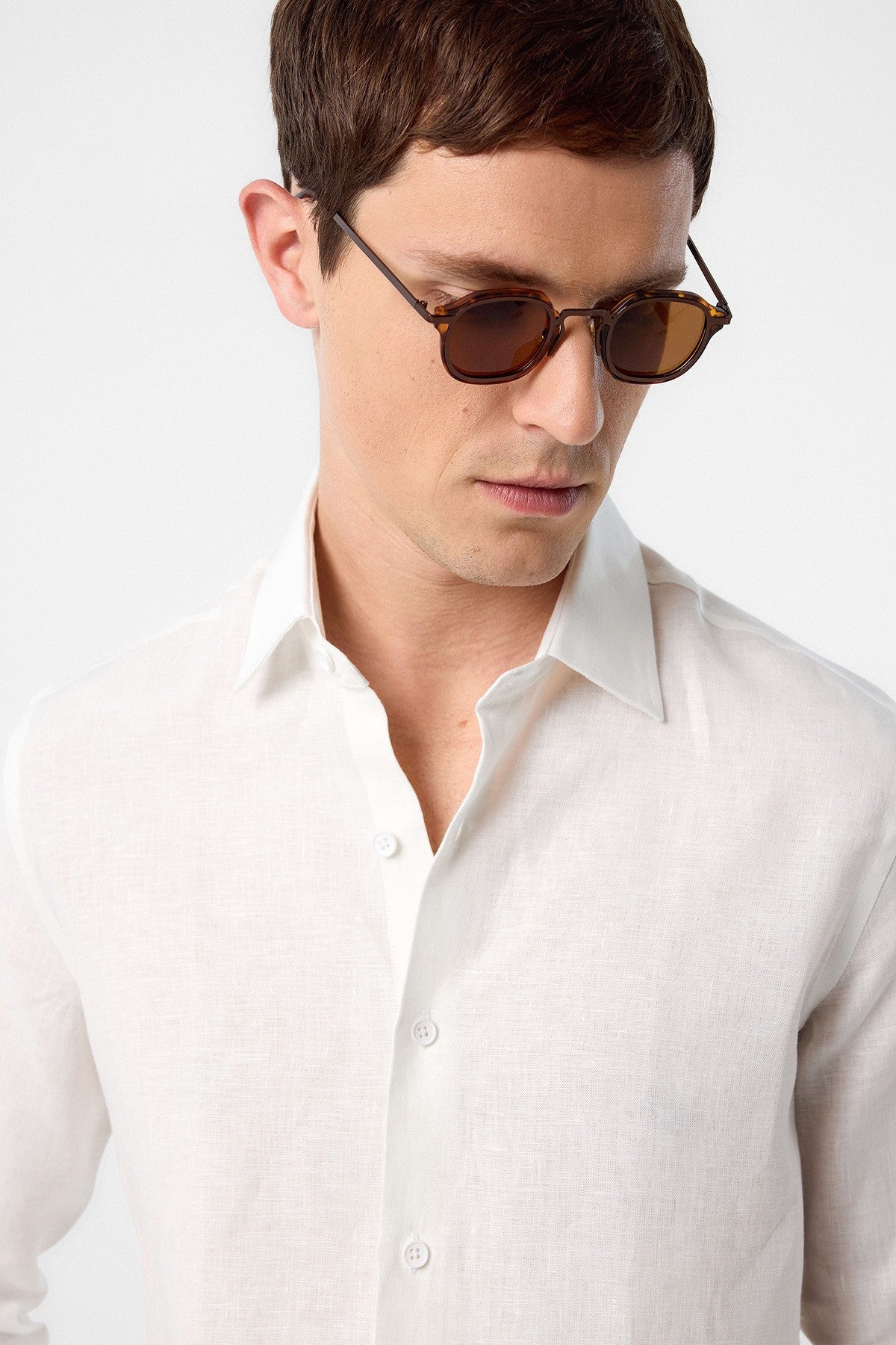 Antioch 100% Linen Comfort Fit Men's Shirt