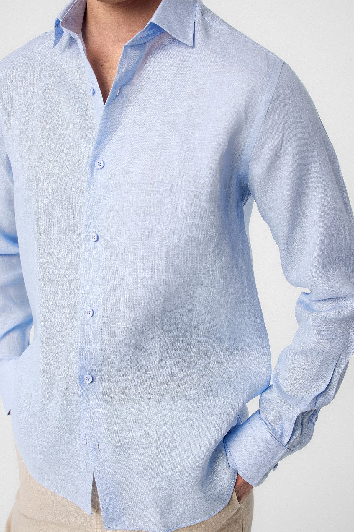 Antioch 100% Linen Comfort Fit Men's Shirt