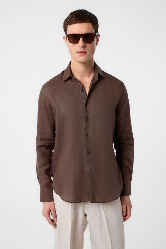 Antioch 100% Linen Comfort Fit Men's Shirt