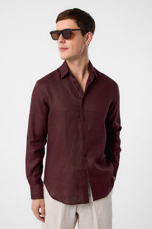 Antioch 100% Linen Comfort Fit Men's Shirt