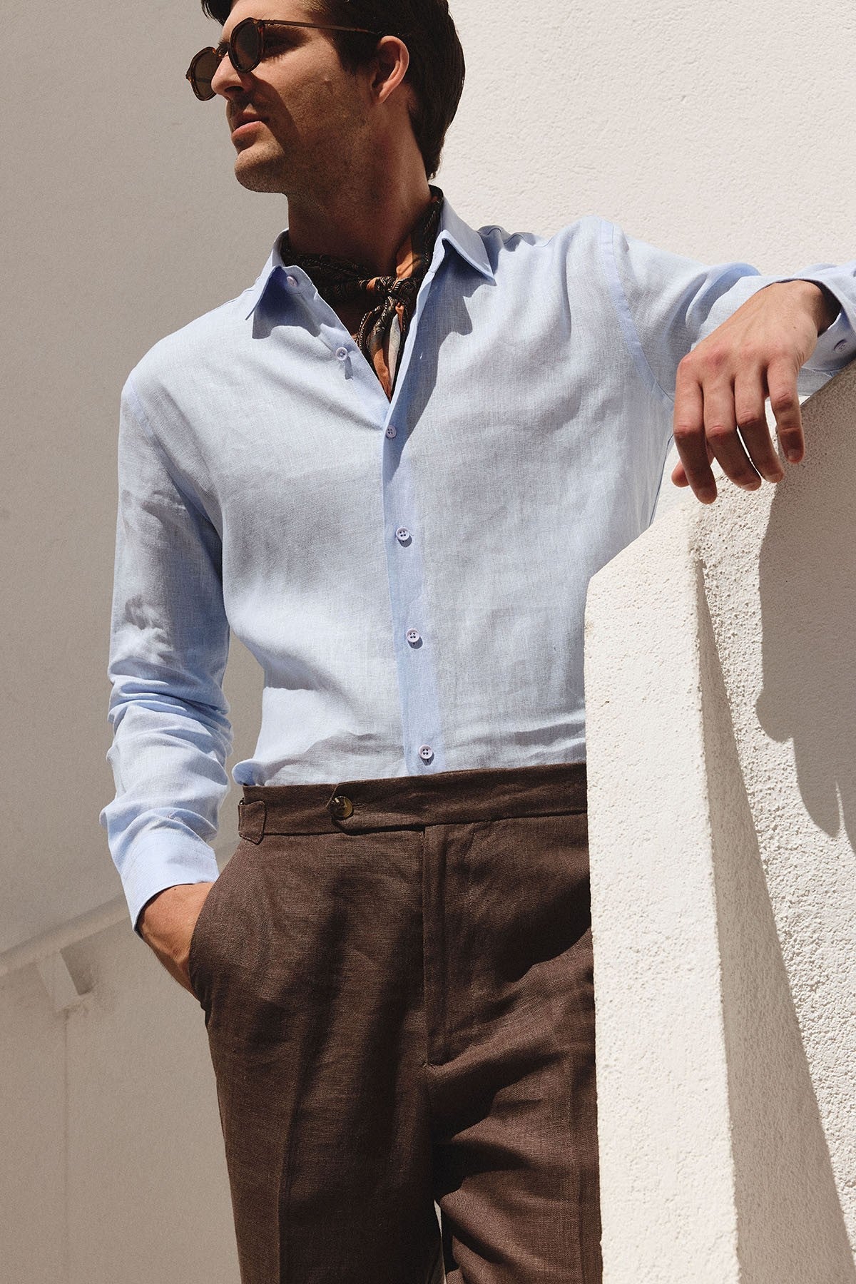 Antioch 100% Linen Comfort Fit Men's Shirt