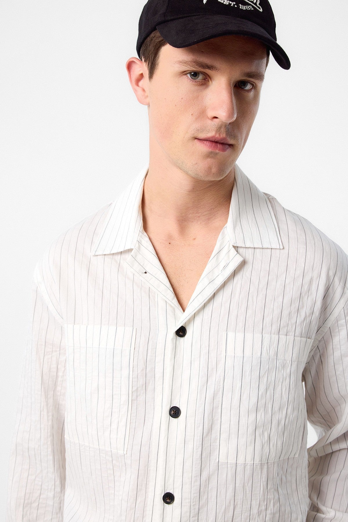 Antioch Modal Striped Men's Shirt