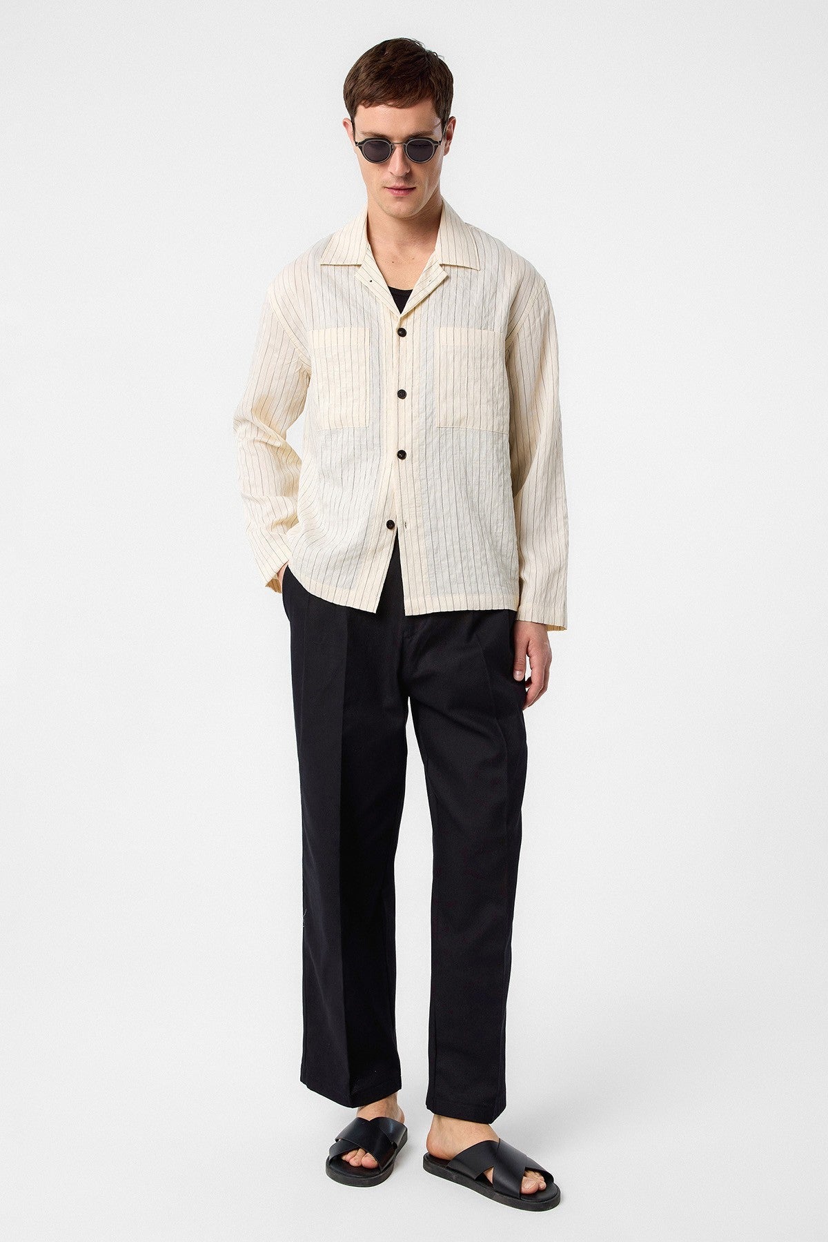 Antioch Modal Striped Men's Shirt