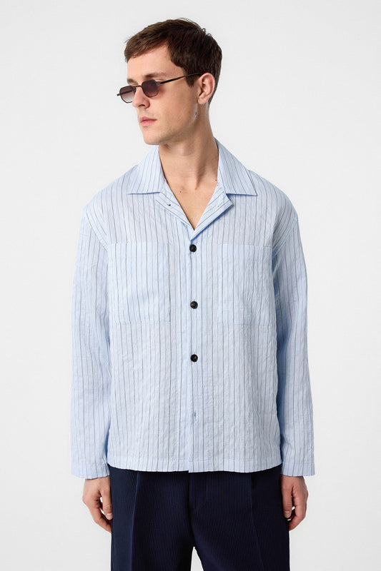 Antioch Modal Striped Men's Shirt
