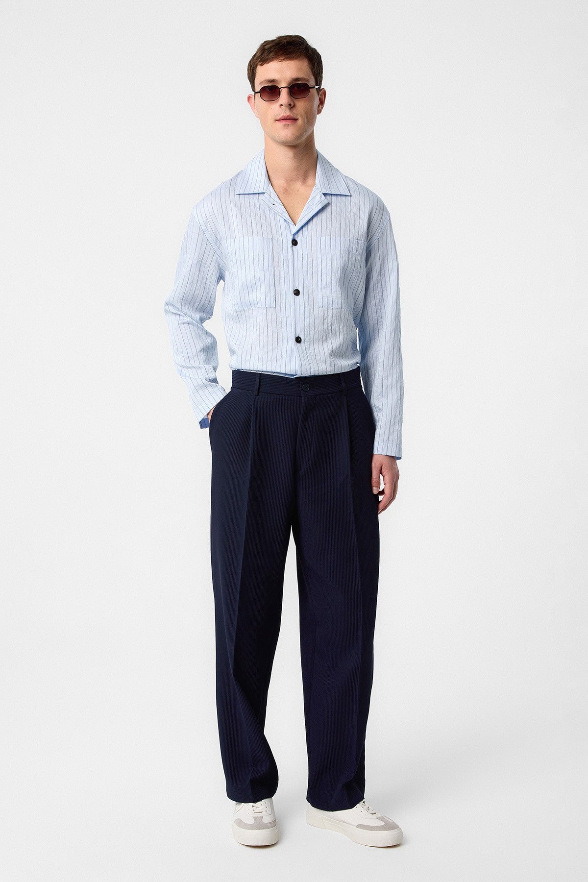 Antioch Modal Striped Men's Shirt
