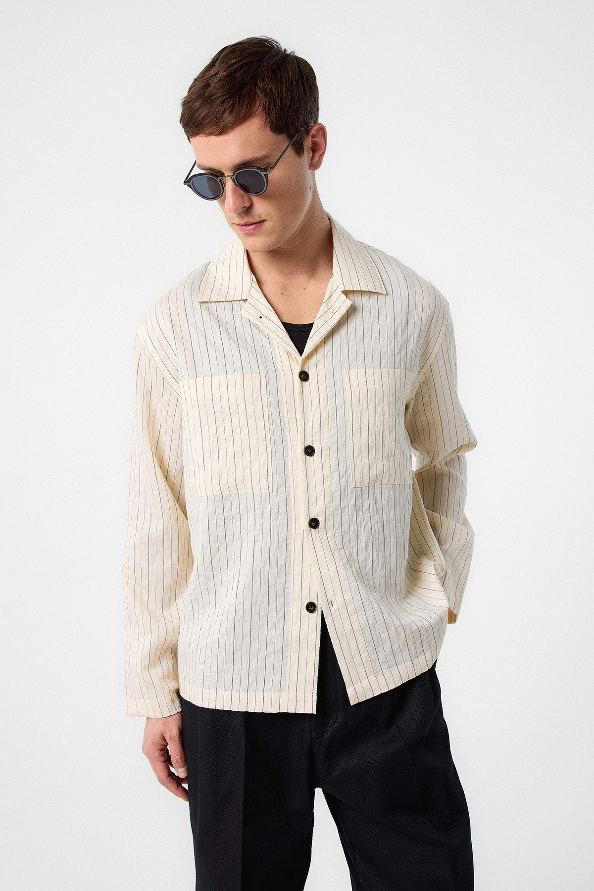 Antioch Modal Striped Men's Shirt