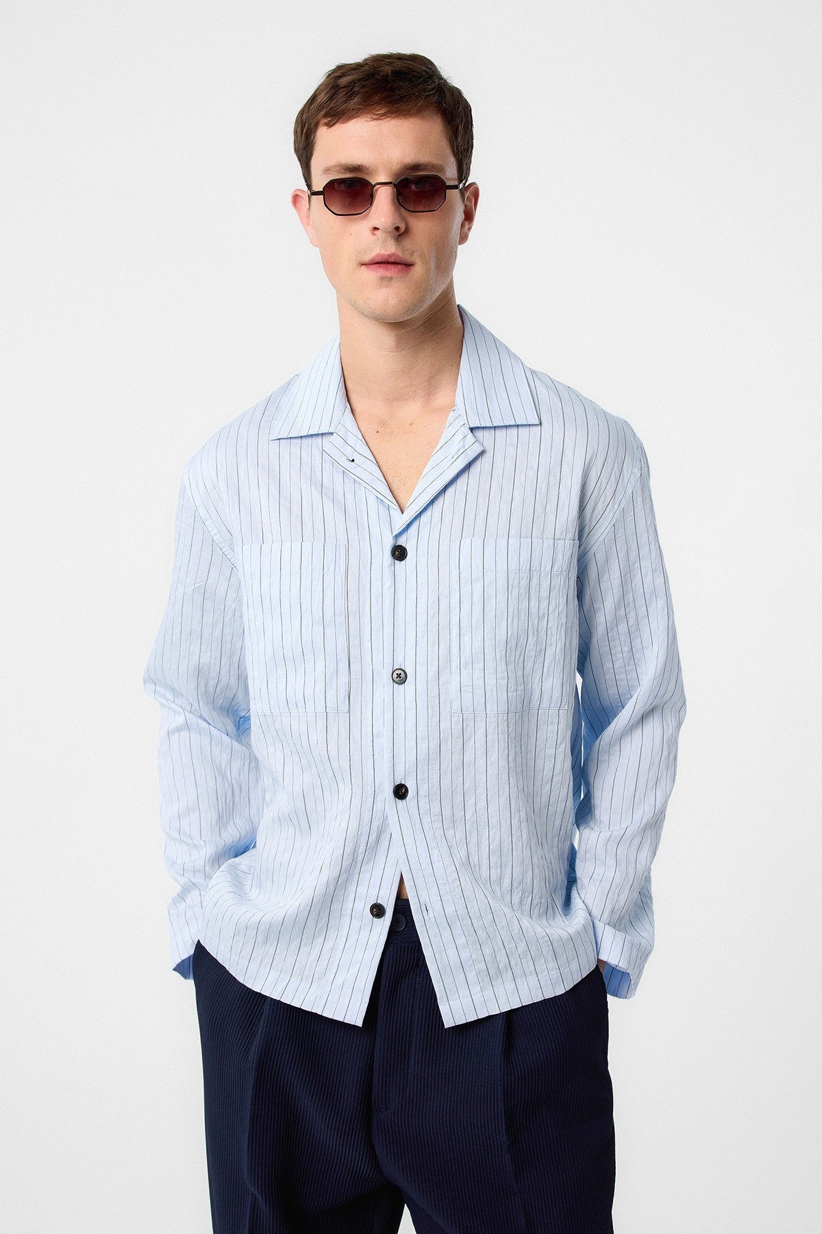 Antioch Modal Striped Men's Shirt