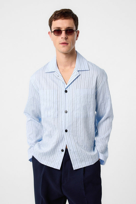 Antioch Modal Striped Men's Shirt