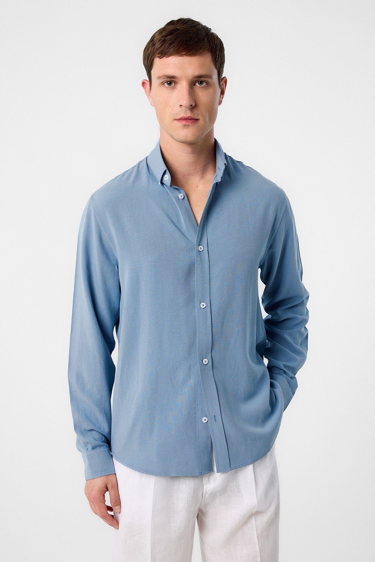 Antioch Relax Fit Textured Men's Shirt