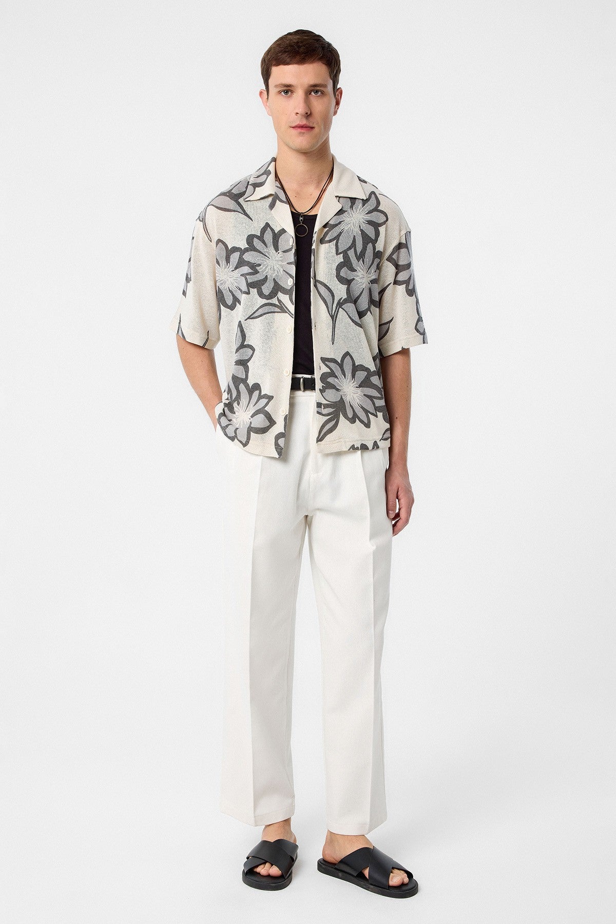 Men's Shirt with Antioch Pattern