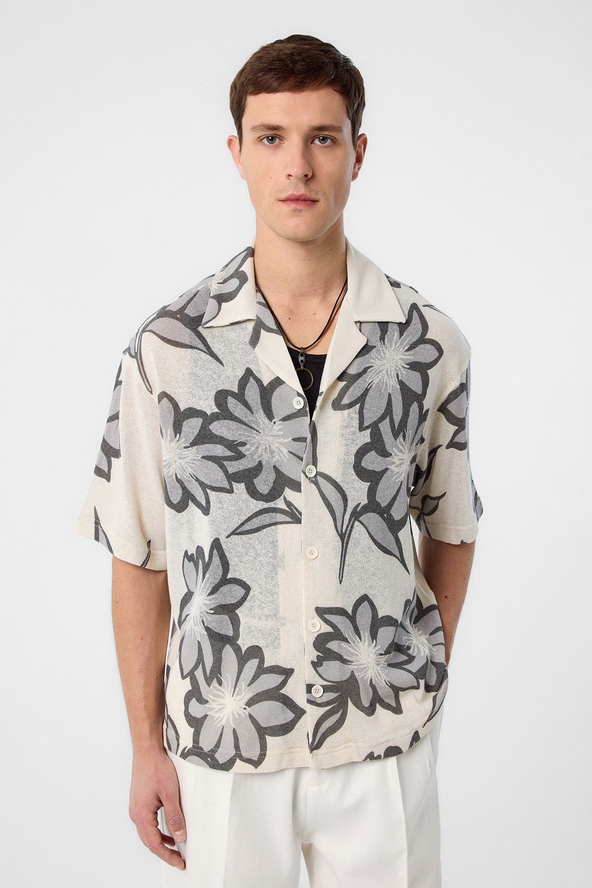 Men's Shirt with Antioch Pattern